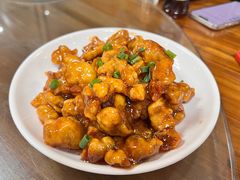 糖醋里脊-芦茨金富饭庄·25年老字号·专做稻草鸡