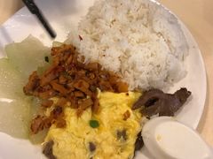 牛肉滑蛋饭-玲又珑美食(盘福路店)