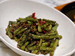 干煸橄榄菜四季豆-青雅中餐厅(大连金石滩绿发希尔顿度假酒店)
