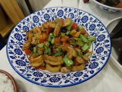 豆豉辣椒炒油渣-新新湘菜馆(新中街二条店)