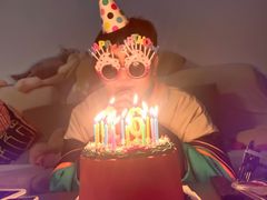 6英寸加高鲜花烛台动物奶油蛋糕-艾加柒克蛋糕茶歇甜品台(春熙路店)