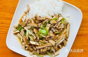 Longyou Tofu Shredded Pork Rice