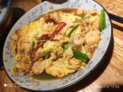 虾仁炒蛋-聪辉同安老美食饭店(大元路店)