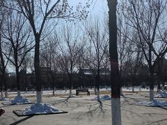 -城墙带状公园-大同古城墙广场停车场
