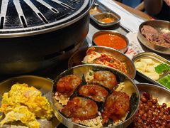 -草家酱蟹炭火烤肉店(珲春南路一店)