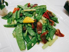 荷芹炒腊味-春满园·早茶·粤菜·宴会(喜宴店)