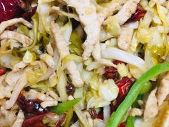 酸菜肉丝-乐乐餐厅(湘子庙街店)