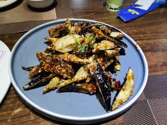 香炒脆皮茄子-宋庄魁元艺术餐厅