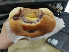 海盐芝士奶油红豆贝果-仙峰天然面包(迎宾路店)