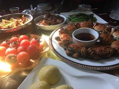 大闸蟹-丫丫蟹庄·苏式园林农家乐·阳澄湖大闸蟹(阳澄湖莲花岛店)