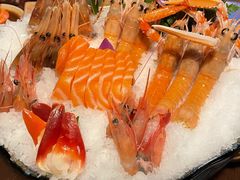 三文鱼刺身-万岛日本料理铁板烧(静安店)