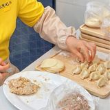 手工现包水饺🥟一口满满馅料