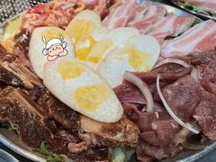 五色拼盘-大丘街路边烤牛肉
