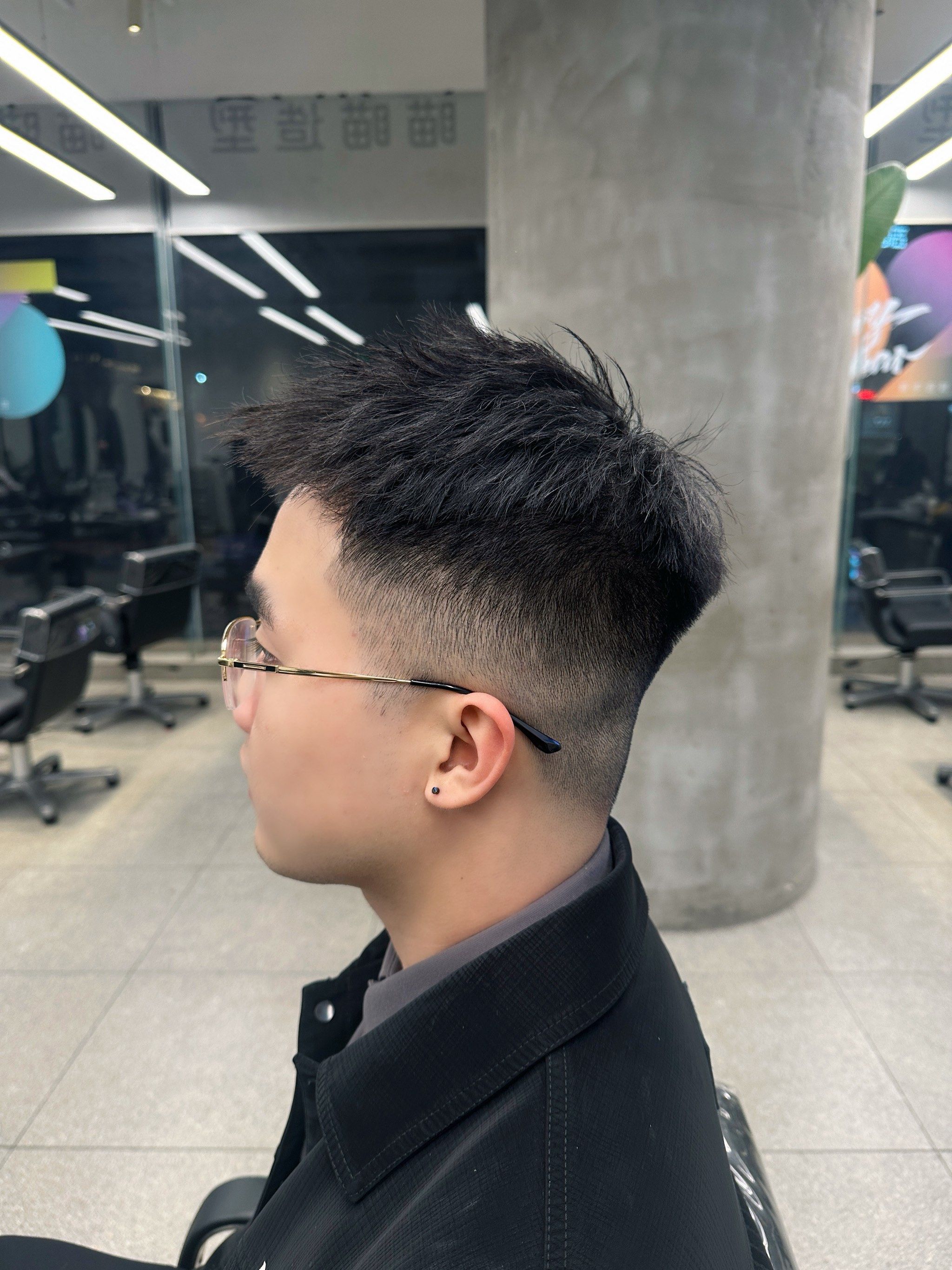 男士烫发