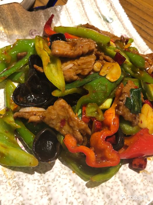 小炒黄牛肉