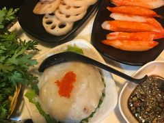 -鲜入围煮花胶鸡海鲜火锅