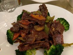 兰花双椒牛仔骨-三台山庄中餐厅