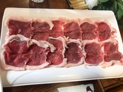 手切鲜羊上脑-竹叶涮肉坊(总店)