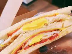 火腿蛋三文治-小众香港茶餐厅(金山店)