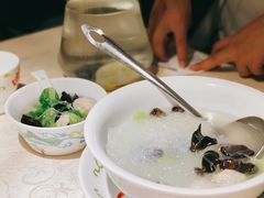 青菜粉丝肉圆汤-老头儿油爆虾·三潭印月