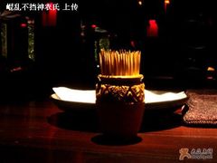 牙签瓶也很有特色-花马天堂云南餐厅 Lost Heaven(高邮路店)