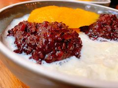 芒果白雪黑糯米甜甜-三花奶奶的甜品(百联嘉定购物中心店)