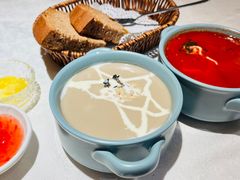 松子奶香蘑菇汤-俄士厨房(环球港店)