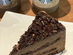 黑巧绵绵蛋糕-星巴克(西安机场1店T3到达店)