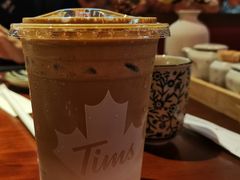 四重奏浮云拿铁-Tims天好咖啡·贝果(雁展路万象天地店)