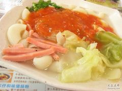 多多美食茶餐厅--鲜茄鸡扒通心粉-多多茶餐厅(松风路店)