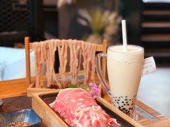 大红袍珍珠奶茶-湊湊火锅·茶憩(磐基中心店)