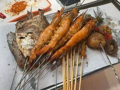 -宝记烧烤·碳锅羊肉·羊蝎子火锅·夜食社(文体路创始店)