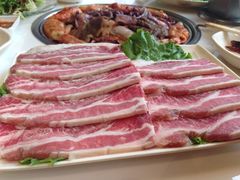 雪花牛肉-崔英子朝韩民俗风味烤肉烤串城(大东店)