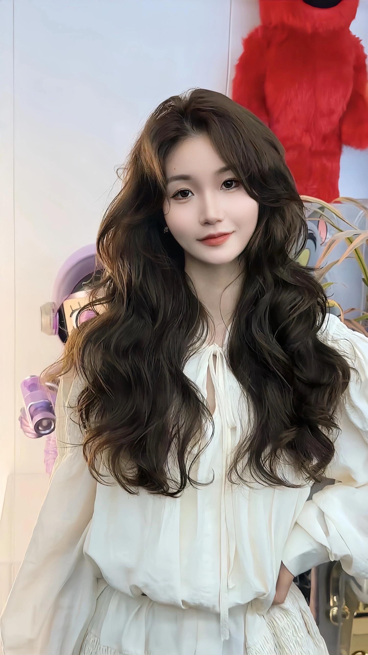 少女心爆棚的慵懒卷发