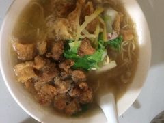 皮肚油渣面-老太皮肚面