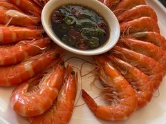 鲜味白灼大海虾-重庆万豪中餐厅·Man Ho