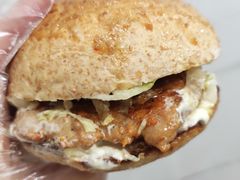 燕麦芝士猪排包-阿叔猪扒包(花都店)