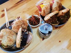 烧饼夹肘子肉-昌顺马记小吃店(昌盛园店)