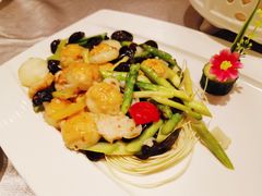 芦笋百合酿马蹄-百姓渔村(南中环店)