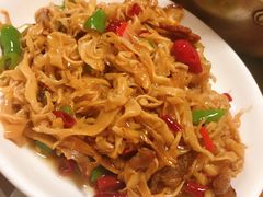干笋炒熏肉-湘妹湖南菜馆(自力店)