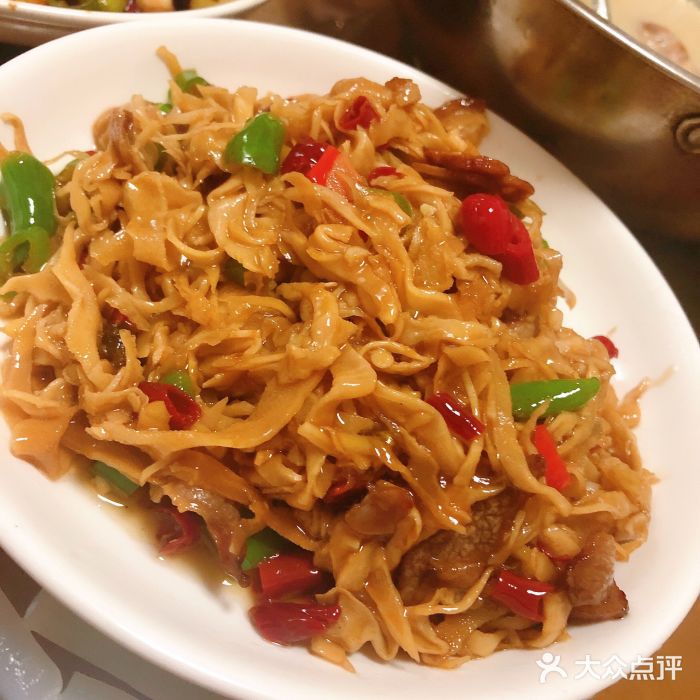 湘妹湖南菜馆(自力店)干笋炒熏肉图片