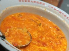 西红柿鸡蛋疙瘩汤-村长家的疙瘩汤·东营菜(东营茶城店)