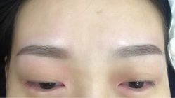 超自然韩式粉粉眉-平萍纹绣韩式半永久定妆