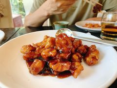 双味糖醋里脊-三台山庄中餐厅