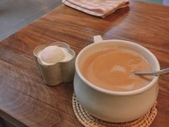 白玉熟普咸奶茶-知亘茶食