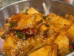 干锅千叶豆腐-黄家饺子东北特色菜馆(湖滨商业街店)
