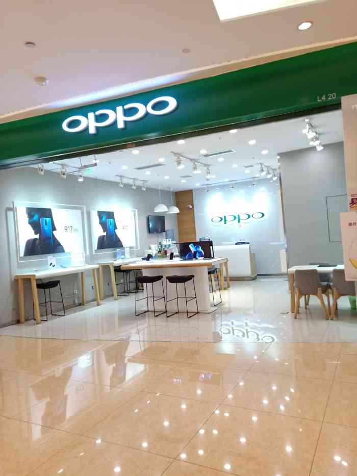 oppo手机店门头照片图片