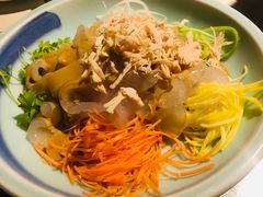 五彩鸡丝大拉皮-京味斋·北京烤鸭(北京南站洋桥店)