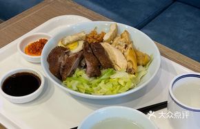 Braised Goose and Chicken Rice