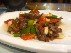 雕梅牛肉片-尽善百年古院餐厅(王家老宅店)